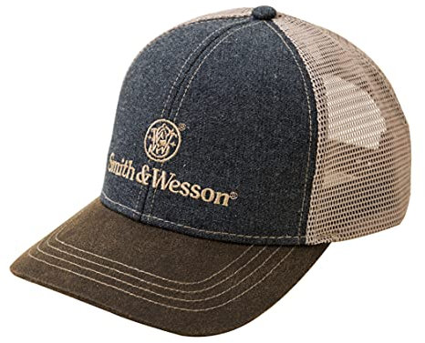 Smith & Wesson S&W Trucker mit Standardlogo, Denim Blau