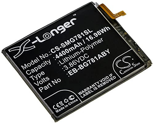 TECHTEK Batterie 4400mAh Compatible avec [Samsung] Galaxy S20 Fan Edition, Galaxy S20 FE 5G, SM-G780F, SM-G780F/DSM, SM-G780G/DS, SM-G7810, SM-G781A, SM-G781B, SM-G781B/DS, SM-G781U, SM-G781U1, SM-G7