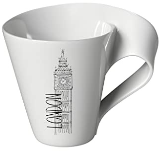 Villeroy & Boch - Modern Cities, Mug, London, 300 ml, Premium Porcelain, White