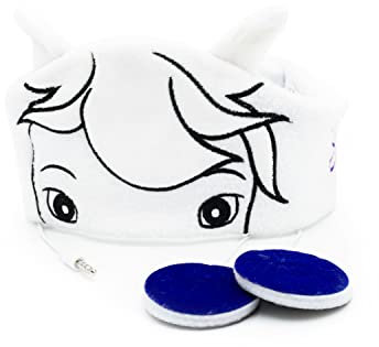 Bibi&Tina Stirnband-Kopfhörer für Kinder – 3-in-1 Schlafmaske & Headset mit Sabrina-Design – Weicher Fleece – Lautstärkebegrenzt – Ideal für Reisen, Schule & Entspannung