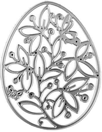 Selma. Frohe Ostern Segen Hohle Blume Ei Metall Stanzformen Schablone Scrapbooking DIY Album Stempel Papier Karte Prägung