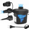 MaDaTop Pompe à Air Électrique Gonfleur Dégonfleur, 150W AC 220V Pompe à Pagaies Haute Puissance avec 3 Buses pour Matelas Gonflable, Pataugeoire, Anneau de Natation