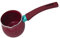 Cafetera Tetera Olla De Leche, Lechera Olla De Leche Pequeña Olla De Cocina for Bebés Olla for Calentar Café, Mantequilla, Derretir Chocolate - Rojo 10 Cm