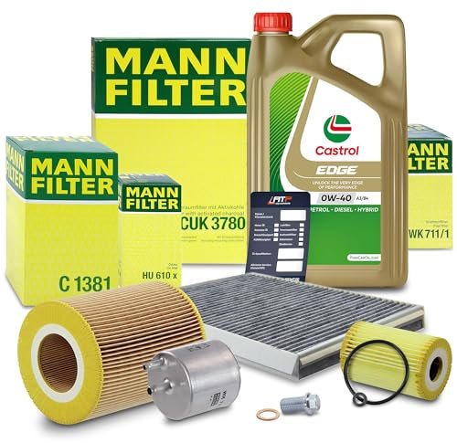MANN-FILTER Inspektionspaket Filterset 1x Ölfilter, 1x Kraftstofffilter, 1x