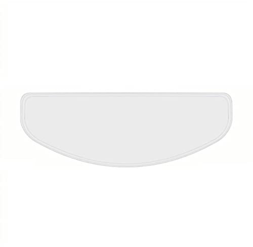 Niktule Pinlock-Visiereinsatz | Helme Visier getönt - Fit Motorradhelme Shield Anti-Fog Insert Clear, Adhesive Base Anti-Fog-Linse
