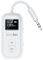 Lavales Bluetooth 5.3 Audio Transmitter Receiver für 2 Airpods, Geringe Verzögerung, 25 Stunden Autonomie Empfänger Adapter, 3,5mm AUX Audio Sender Klinke für Flugzeug, TV, Stereoanlage (Weiß)