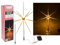 Out of the blue Gartenstecker, Burst Star, mit 14 LED, IP44, ca. 51 x 95 cm, für 3 Mignon Batterien (AA), mit Timer