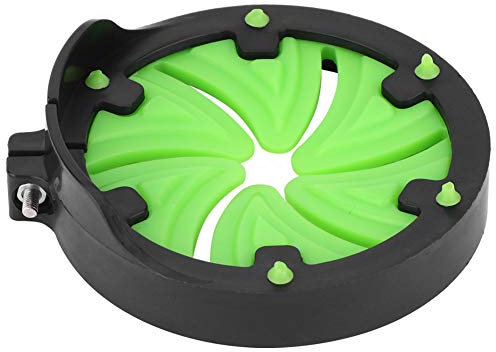 Paintball Speed ??Feed, Paintball Hopper Paintball Loader, Universal Paintball Speed ??Feed Outdoor PP Kunststoff Grün Schwarz Blütenbl?tter Dreieckige Universal Tor Deckel
