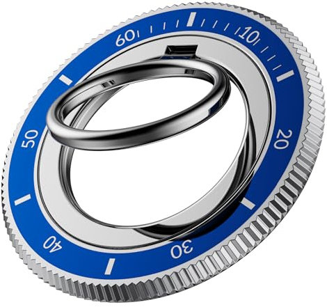 SooPii Handy Ring Halterung für MagSafe, Magnetischer Handy Griff Halter, 360° Drehung MagSafe Ringhalter Fingerhalter Ringständer für iPhone 16 Pro Max 15 14 13 12 Mag Safe Zubehör