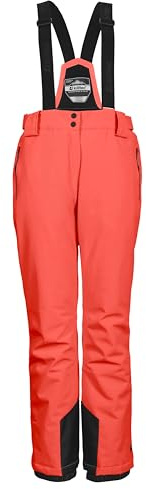killtec Women's Ksw 249 Wmn Ski Pnts_erielle Ski trousers/functional trousers with removable straps, edge protection and snow guard