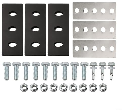 Yuanpgky 3/20.3 cm 3-teiliges Schneefräsenlaufrad Umbausatz für verbesserte Wurfweite und dauerhafte Leistung, Metallkonstruktion, kompatibel mit Select Snow