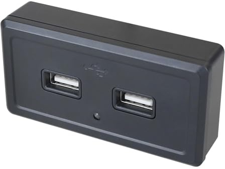 LLLmhuaa Prise USB 12 V double rapide 12 V-24 V Adaptateur de prise d'alimentation 3,1 A pour bateaux marins Adaptateur de prise murale Charge rapide