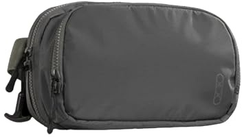 Eberlestock Fade Flex - Verdeckte Trage-Hüfttasche, Stahl, Micro | Taktische Herren-Gürteltasche mit verstellbarem Hüftgurt, 21,6 x 12,6 x 5,1 cm (B x H x T)