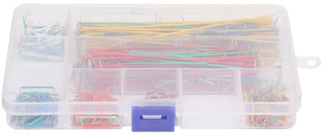 LDAUYZLING 560pcs/set Solderless Breadboard Multicolored Jumper Cable Wire Kit Assorted Lengths Wires
