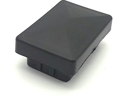 10x Pfostenkappe,Abdeckkappe KU anthrazit Doppelstabmattenzaun Pfosten 40x60mm