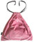 Velvet Hair Dryer Storage Bag with Large Internal Pocket – Soft & Stylish 35x35cm Pouch to Protect Appliances, Heels & Accessories with Drawstring Closure (Pink)
