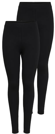 ONLY Women's Leggings (Pack of 2)