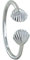 LES POULETTES BIJOUX - Bague Argent 925 Double Coquille St Jacques - taille 60