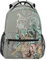 GIGIJY Rucksack im Vintage-Stil mit Blumen- und Vogelmotiv