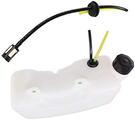 HURI Benzintank + Benzinfilter mit Benzinschlauch für vidaXL 141550, KnappWulf KM132 2in1, Demon RQ580 Motorsense