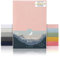 Laleni Jersey Spannbettlaken 100x100 cm Laufstall - Oeko-TEX zertifiziertes Spannbettlaken quadratisch - Laufstall Bezug aus Baumwolle - Spannbettlaken Laufgitter 100x100 - für Moseskorb Baby in Rosa