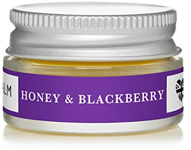 Bee Good 100% Natural Honey & Blackberry Moisturing Lip Balm with British Beeswax and Honey, Jar 10g