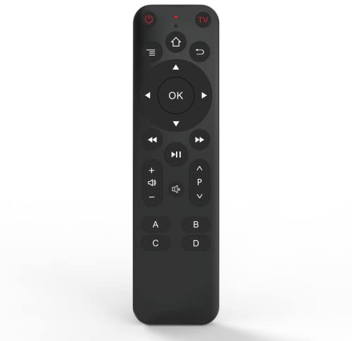 ZUMKUNM Intelligente Ersatz-Fernbedienung kompatibel mit Fire TV Stick Fire TV 4K Fire TV Cube mit TV-Steuerung Infrarot-Lernprogramm (keine Sprachfunktion)