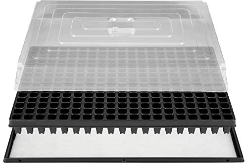 GREEN24 MegaPonic MP285 Zimmer-Gewächshaus groß XXL Plus mit automatischer Bewässerung, Profi Anzucht Topf-Platten Set (MegaPonic MP285)