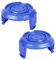 MUFUSHAN 2Pcs Trimmer Spool Cover, Spool Caps Replacement Fit for MacAllister MGTP18Li 1.5mm 1x2.5m Strimmer