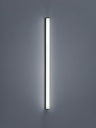 Helestra Ponto Wandleuchte LED, schwarz matt - 120 cm