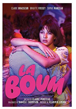 MJKO Sophie Marceau La Boum Leinwand-Poster, Wandkunst, Dekoration, Bild für Wohnzimmer, Schlafzimmer, Dekoration, Rahmen-Stil, 40 x 60 cm