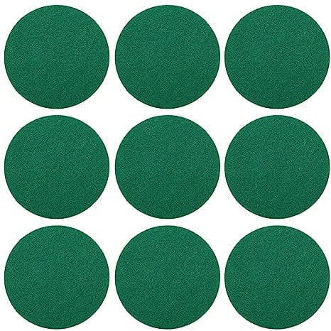 Toddmomy Airhockey Zubehör 10 Stück Filz Pads Ersatzteile Für Airhockey Pucks Zur Verbesserung des Spielerlebnisses Und Für Wettbewerbe