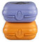 Tupperware (2 To Go Mini-Twin Größe 1 Winnie Pooh Flieder Esel + Orange Tigger (inkl. Orangenschäler)