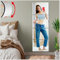 BQRIS Unbreakable Full Length Wall Mirror Cheap,Over The Door Mirror,4 Pcs 10x10,Made of Shatterproof Plexiglass Acrylic,Long Mirrors for Bedroom Closet,Workout for Home Gym Body