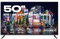 JapanNext Monitor de Gran Formato 50 IPS 4K UHD (3840x2160) | HDR | Altavoces Integrados (8Wx2) | (x3) HDMI 2.0 (x3) USB-A 2.0 | 2 años de garantía | JN-i50U