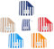 ED HICKS Lot de 5 chiffons de nettoyage extra larges en microfibre de qualité supérieure pour écrans de télévision, iPad, tablettes, ordinateurs portables, lavables, anti-rayures, antistatiques, sans