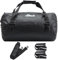 Bolsa de lona impermeable de 40 litros para hombres y mujeres, bolsa grande de lona para motocicleta con correas para asiento trasero, bolsa seca enrollable para kayak, rafting, canotaje, natación,