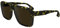 Victoria Beckham Damen Vb671s Sonnenbrille, Schwarz, Gelb, Havanna