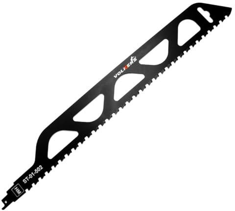 1x 455 mm Z 12,7mm Porenbeton HM Säbelsägeblatt Ytong Säbelsägeblätter Sägeblatt