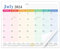 Magnetic Calendar For Refrigerator Calendar 2024-2025, Fridge Calendar 11.8x10'' magnetic calendar for fridge 18-Month From July 2024-Dec 2025, fridge calendar For Easy Organizing Deadline
