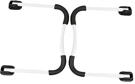 ANDRESLAD 2pièces Table Pliants Antidérapants pour Bureau Et Lit Support Pratique Résistant Installation Facile pour Tables Escamotables Et Bureaux à Domicile
