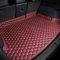 DHGVOS Auto Kofferraummatte für Seat Ibiza V Hatchback 2017-2024+, Wasserdicht Antirutsch Kofferraum Innenmatte Kofferraum Schutzmatte Zubehör,D Red