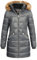 Geographical Norway Damen Winterjacke Debby Darkgrey S