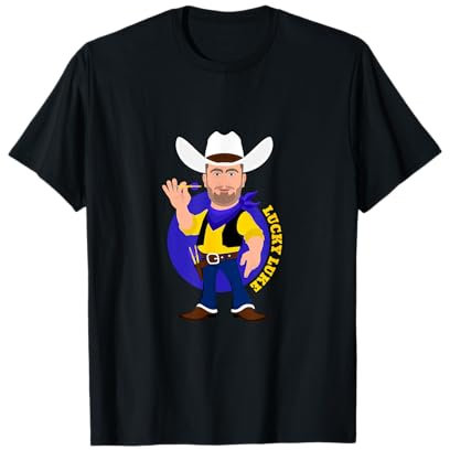 Cowboy Dart Star The Nuke Lucky Luke T-Shirt