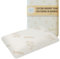 DREAM HAVEN Coussin à mémoire de forme de savon perforé avec taie d'oreiller en bambou, coussin de lit cervical et orthopédique, coussin anti-acarien hypoallergénique (taie d'oreiller en bambou, 1)