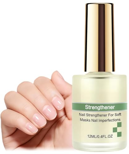 Extra Strong Nail Strengthener for Nail Hardener, Repair Serum for Weak, Damaged & Thin Fingernails. Strengthens and Hardens for Faster Fingernail Growth