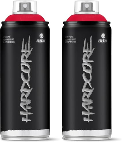 Montana Colors MTN Hardcore RV-241 Rojo Madrid 400ml, Spray 400ml (Paquete de 2)