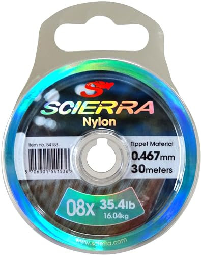 Scierra ANGELSCHNUR Tippet Material - 30, 37/100, 10.34