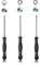 OuyFilters OxoxO Carburetor Adjustment Screwdriver Tool Pac Man Splined Single D Compatible with 2 Cycle Engine