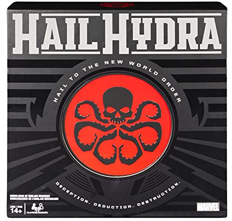 Spin Master Marvel: Hail Hydra Board Game - English